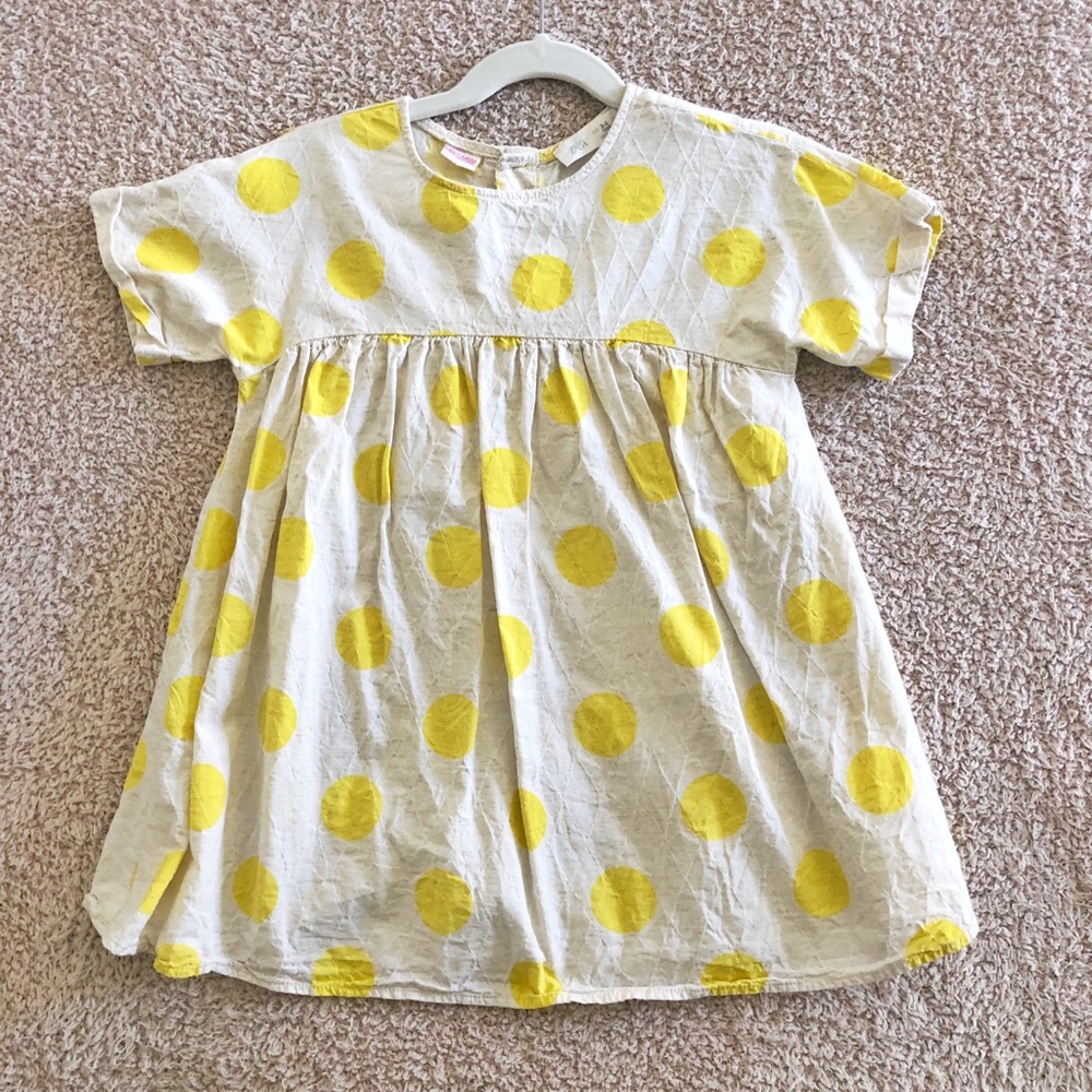Zara Girls Polka Dot Dress